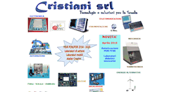 Desktop Screenshot of cristianisrl.it